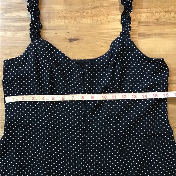 NWOT Polka Dot Button-front Dress - Picture 7 of 14